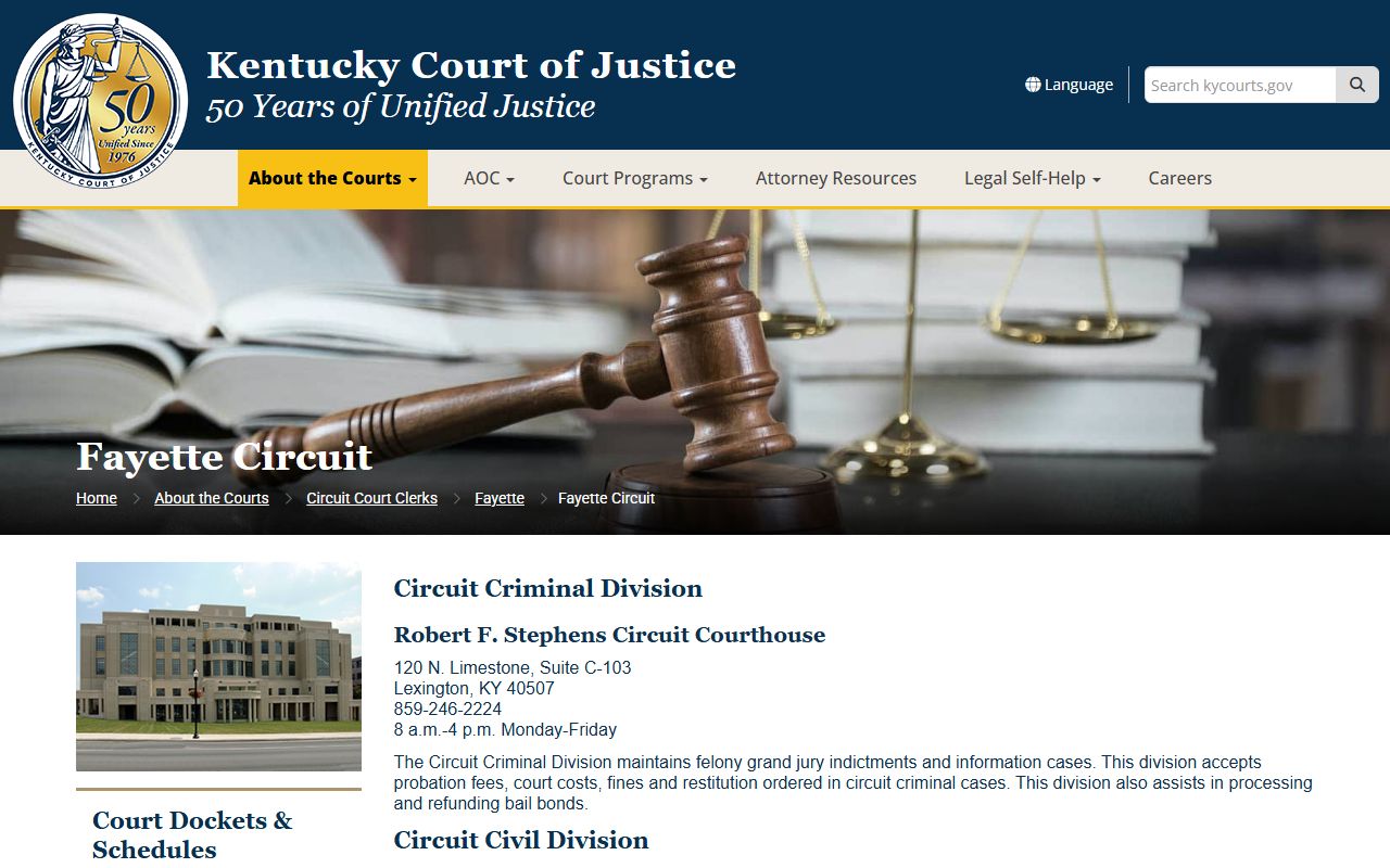 Fayette County civil court records