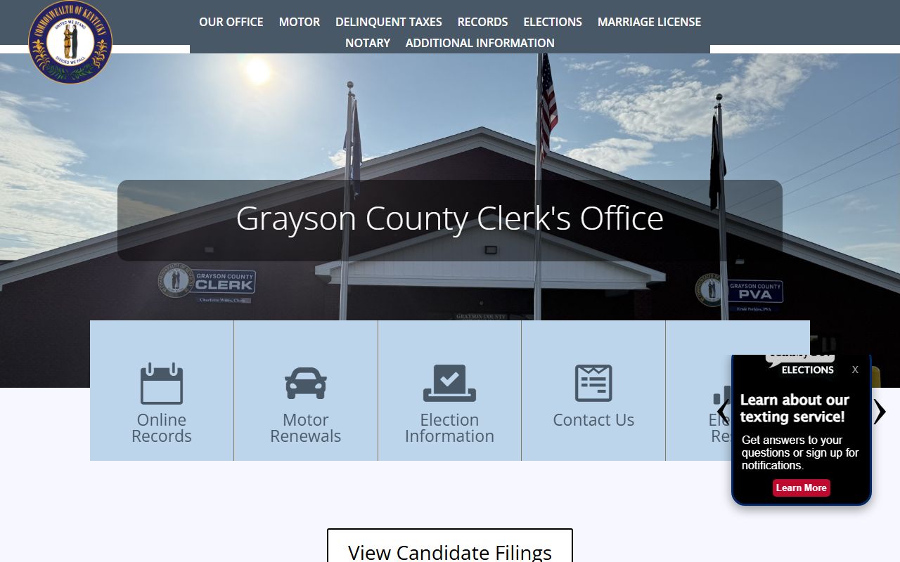 Grayson County civil court records