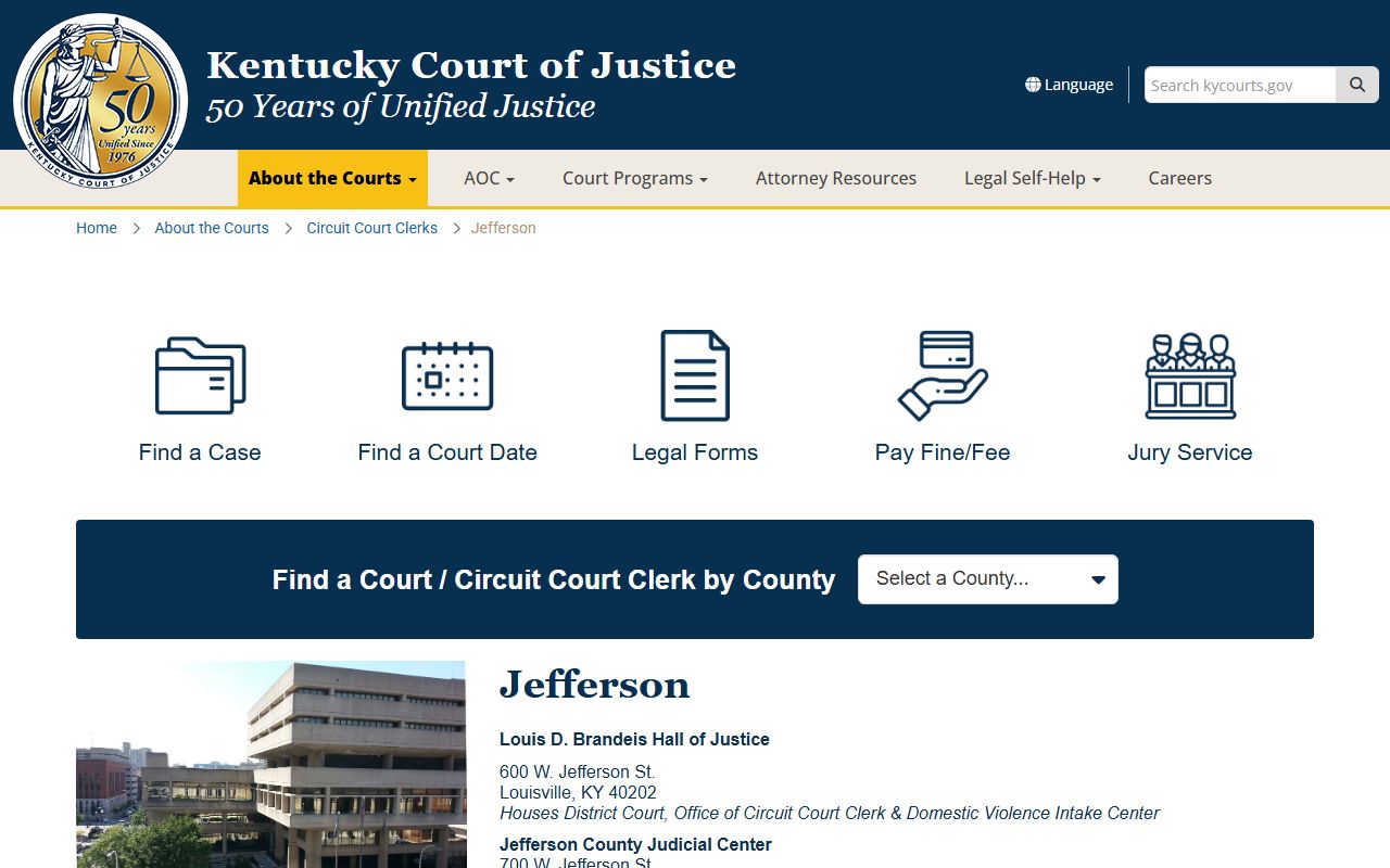Jefferson County civil court records