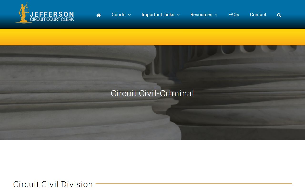 Jefferson County civil court records