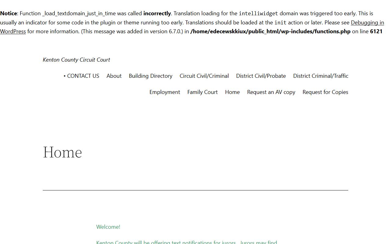 Kenton County Circuit Court Clerk office website for accessing civil court records