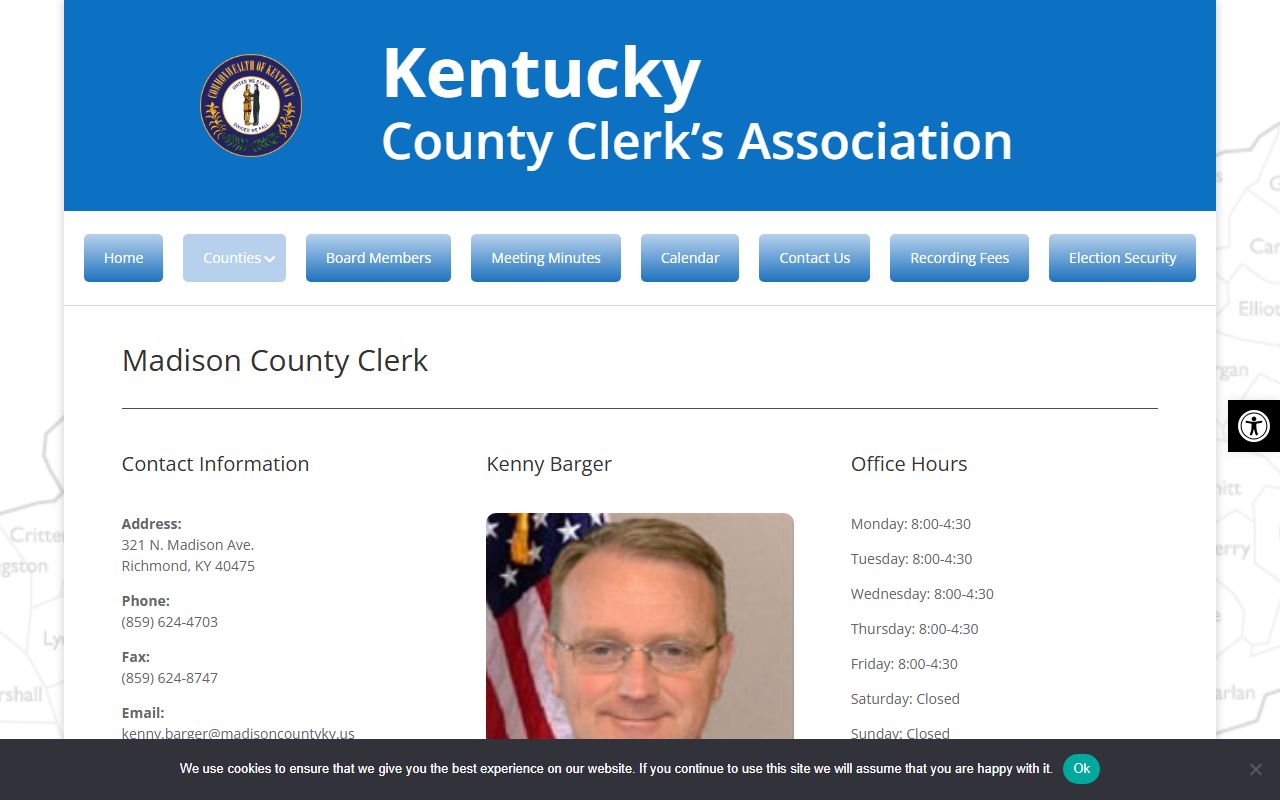 Madison County Circuit Court Clerk services for civil court records